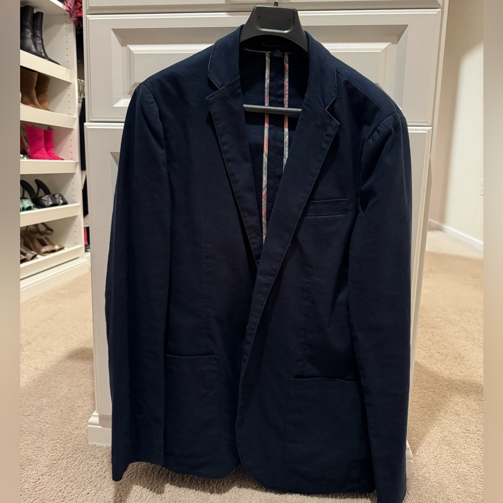 Tailor Vintage Linen Blazer 40R